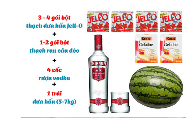 Đầu tuần chiêu đãi cả nhà món thạch rau câu dưa hấu mát lạnh 28
