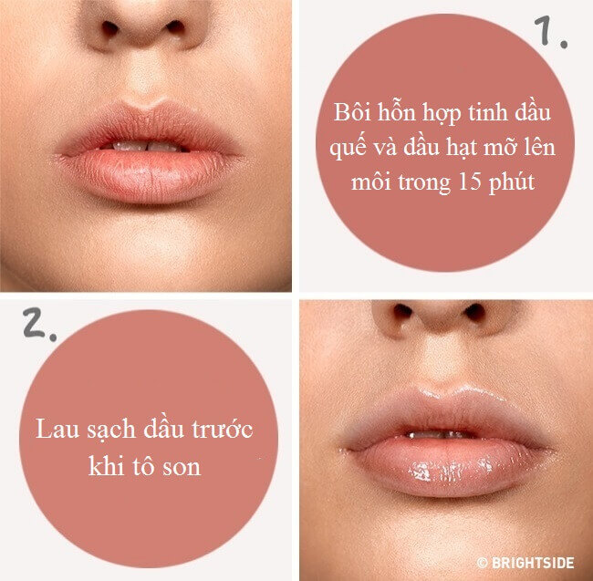 Đôi môi căng mọng tức thì chỉ với 6 mẹo tô son đơn giản 40 môi