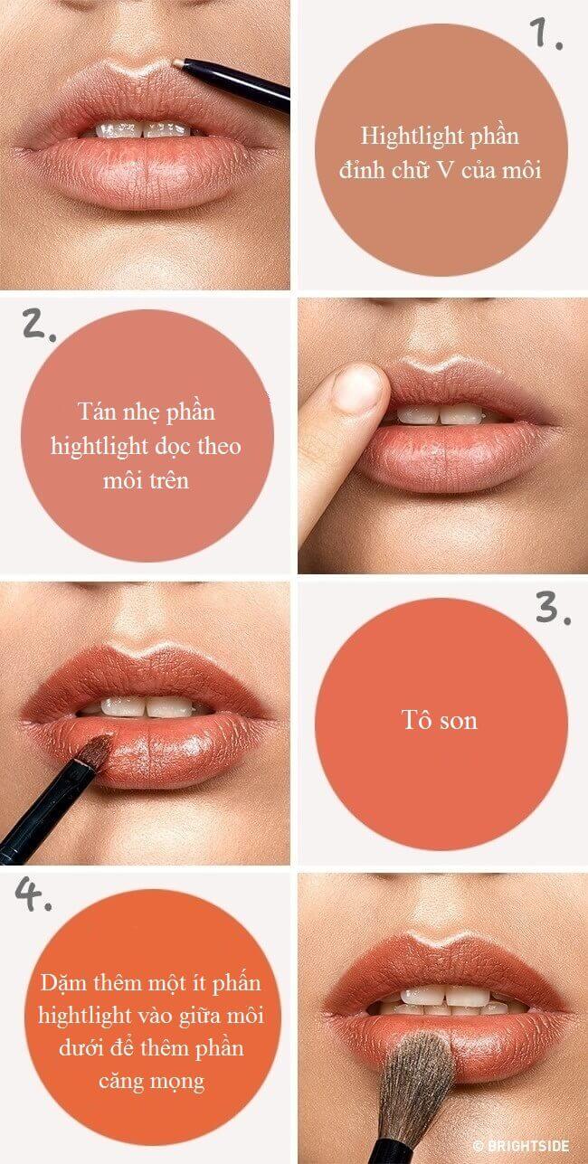 Đôi môi căng mọng tức thì chỉ với 6 mẹo tô son đơn giản 42 môi
