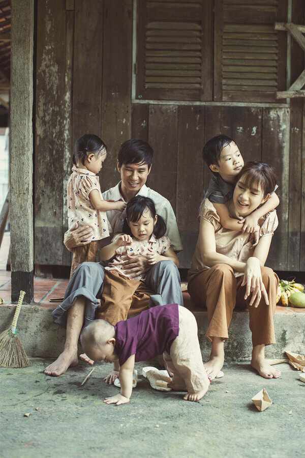 Gia đình Lý Hải - Minh Hà hóa nông dân thứ thiệt 21