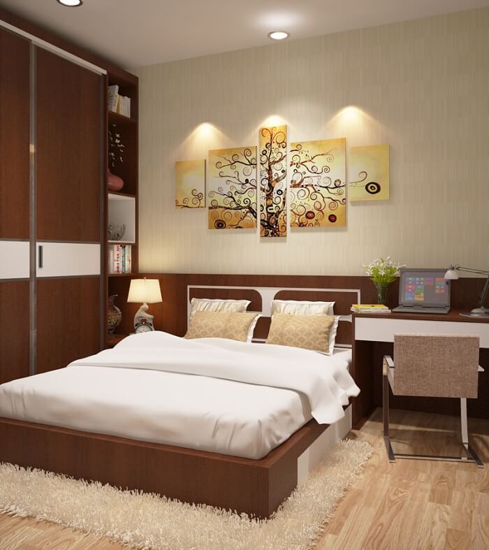 Gợi ý 20 cách trang trí phòng ngủ tuyệt đẹp và siêu lãng mạn dành cho các cặp vợ chồng 71 Gợi ý 20 cách trang trí phòng ngủ tuyệt đẹp và siêu lãng mạn dành cho các cặp vợ chồng 44
