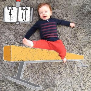 Gợi ý 50 cách chụp hình cực sáng tạo cho trẻ sơ sinh 95