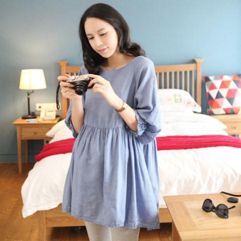 Gợi ý " mặc đẹp con khoẻ " miễn chê cho mẹ bầu 121 bau