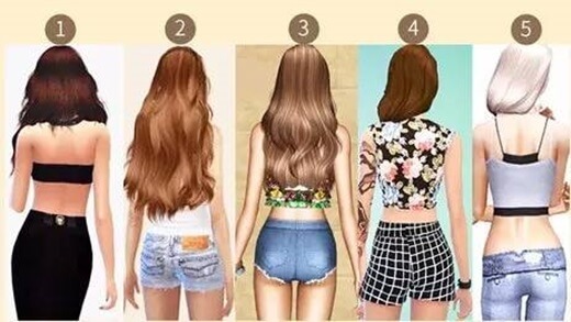 Hãy chọn một cô gái bạn cho là đẹp nhất 33 đoán tính cách