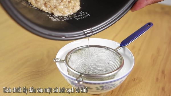 Hướng dẫn cách làm dầu dừa bằng nồi cơm điện 54 cách làm dầu dừa đơn giản bằng nồi cơm điện9