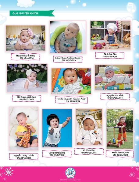Kết quả cuộc thi "Thiên thần bé bỏng" lần 8 35 Kết quả cuộc thi "Thiên thần bé bỏng" lần 8