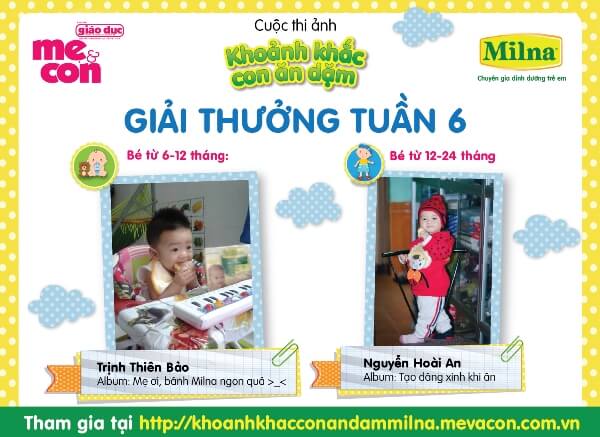 Kết quả tuần 6 "Khoảnh khắc con ăn dặm" 38 ket-qua-tuan-6-khoanh-khac-con-an-dam