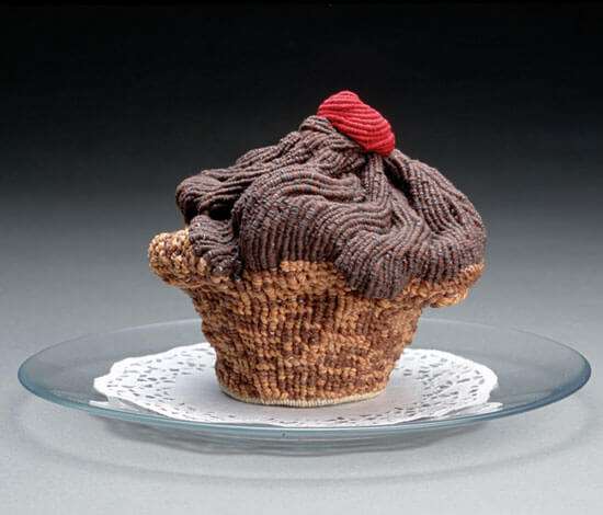 Khi cuộn len làm ra ...món ngon 62 chocolate cupcake