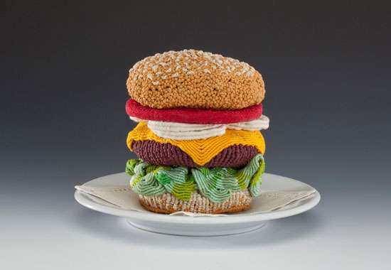 Khi cuộn len làm ra ...món ngon 54 hamburger
