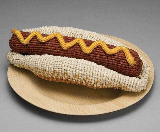 Khi cuộn len làm ra ...món ngon 56 hot dog