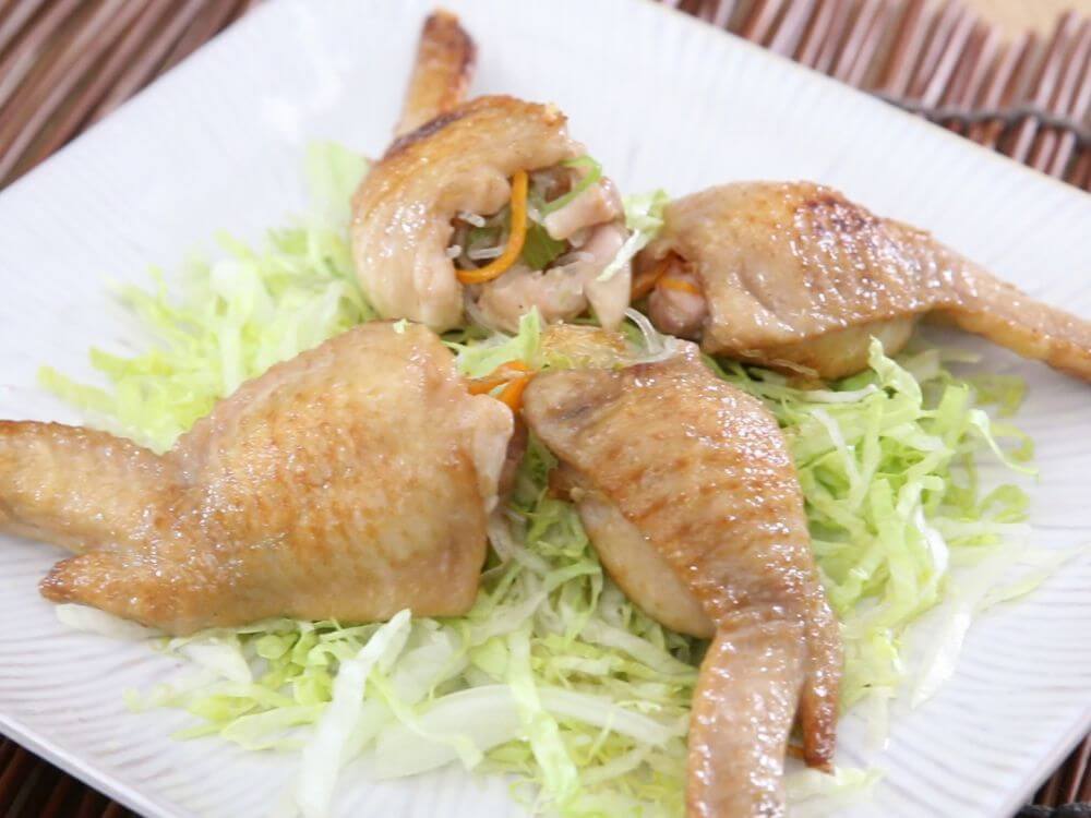 Lạ miệng món cánh gà nhồi rau củ chiên giòn 61 Lạ miệng món cánh gà nhồi rau củ chiên giòn 33