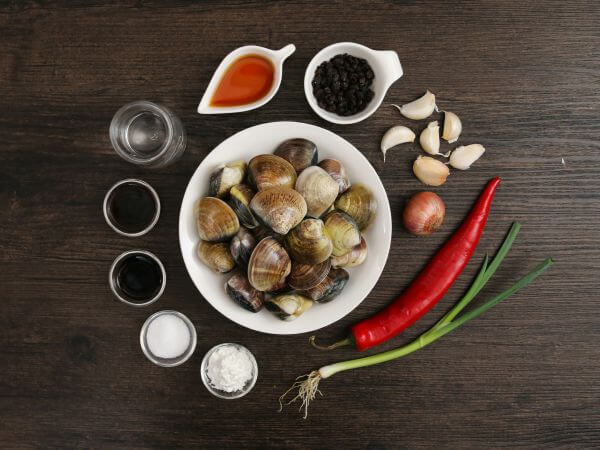 Lạ miệng với nghêu xào tỏi sốt tương đen 46 nghêu xào tỏi sốt tương đen 1