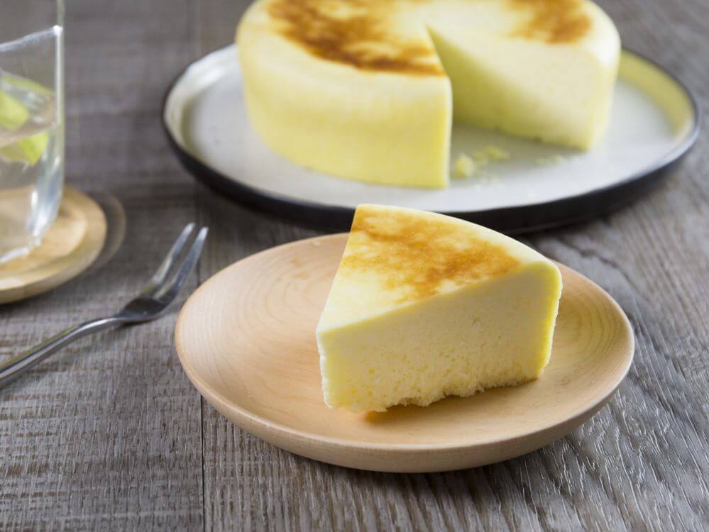 Làm bánh cheese cake nướng Nhật Bản "siêu" dễ bằng nồi cơm điện 43 banh cheese cake