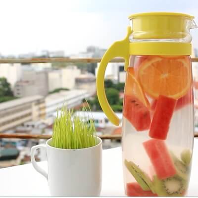 Làm nhanh 5 loại nước detox giải nhiệt ngày hè nào, mẹ ơi 59 nuoc