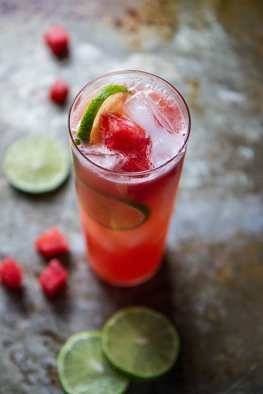 Lấy lòng anh xã với cocktail chanh dưa hấu mát lạnh 5