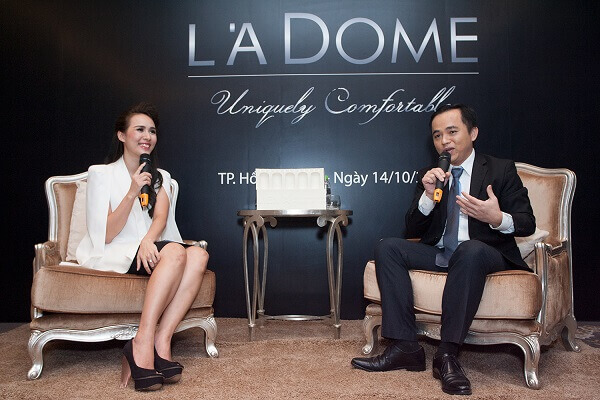 Buổi họp b&aacute;o ra mắt L'adome của Li&ecirc;n &Aacute; chiều qua 14.10 tại kh&aacute;ch sạn Park Hyatt