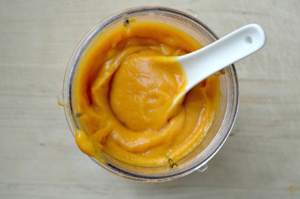 "Lót dạ" cho bé bằng khoai lang nướng nghiền đậu trắng 47 khoai lang nuong