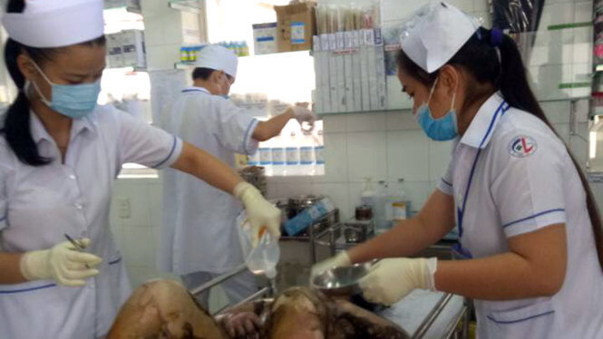 Mâu thuẫn với nhà chồng, một phụ nữ đổ xăng tự thiêu 6