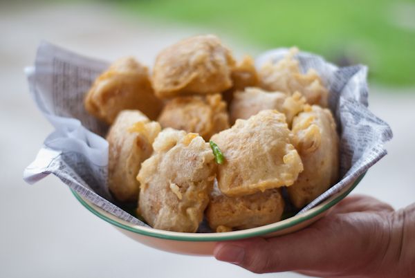 Mê ly món đậu hủ nhồi rau củ chiên giòn 62 đậu hũ chiên