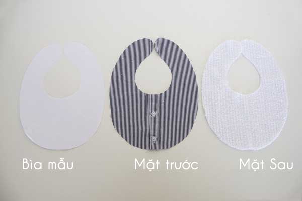 Mẹ tự may yếm ăn cho bé từ áo sơ mi cũ của bố 61 Mẹ tự may yếm ăn cho bé từ áo sơ mi cũ của bố 33