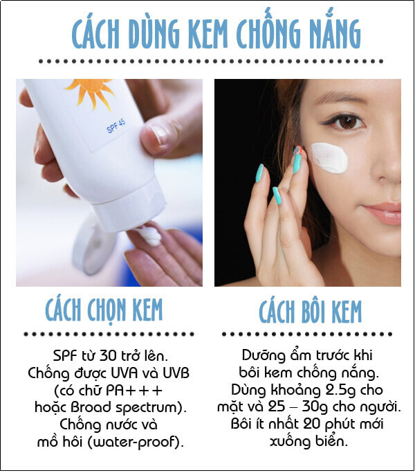 Mẹo hay cho mẹ tự tin tắm biển, không lo cháy nắng 42 da