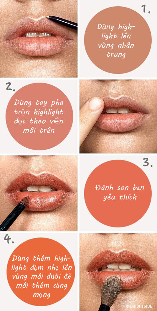 Mẹo tô điểm đôi môi quyến rũ như phụ nữ phương Tây 11