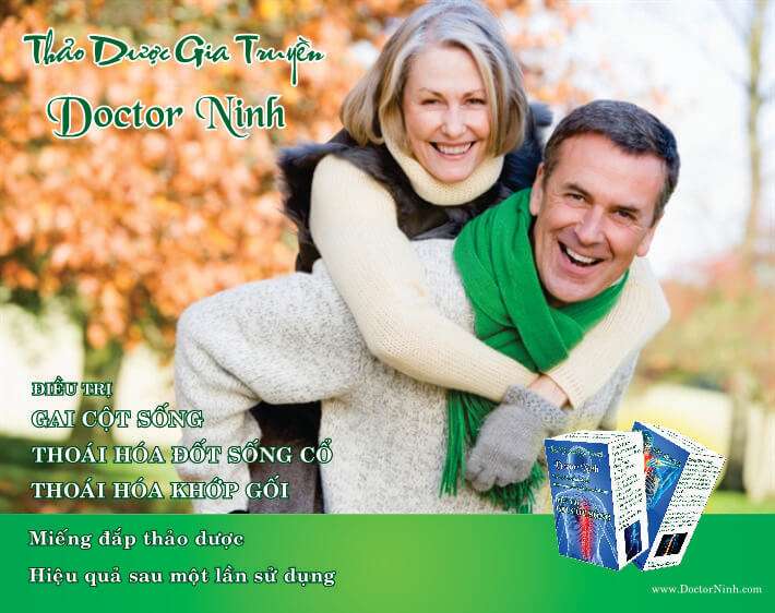 Miếng đắp thảo dược trị gai cột sống, trị vôi hóa cột sống Doctor Ninh 49 gai cột sống