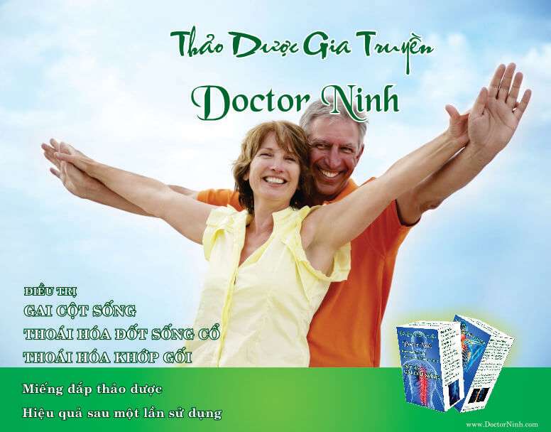 Miếng đắp thảo dược trị gai cột sống, trị vôi hóa cột sống Doctor Ninh 50 gai cột sống