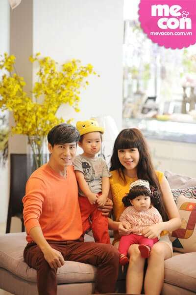 Minh Hà: Bí quyết để con tăng ký đều đều 54 Lý Hải - Minh Hà 2