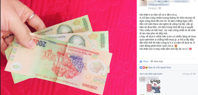 Món quà valentine xúc động của người chồng công nhân lương 5 triệu đồng/tháng 33 Món quà valentine xúc động của người chồng công nhân lương 5 triệu đồng/tháng 5