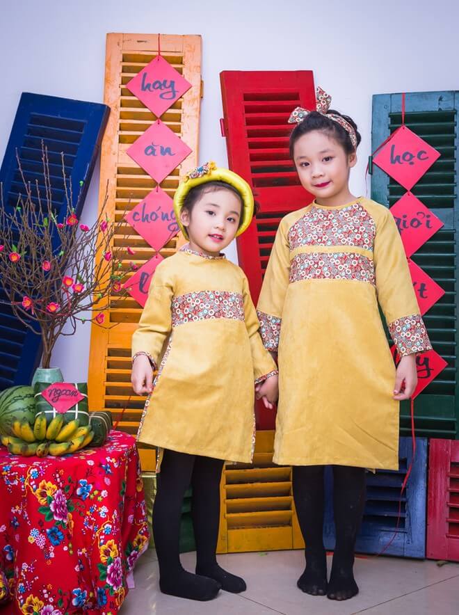 Một số mẫu áo dài cực đẹp cho bé gái mặc Tết 2016 55 Một số mẫu áo dài cực đẹp cho bé gái mặc Tết 2016 27