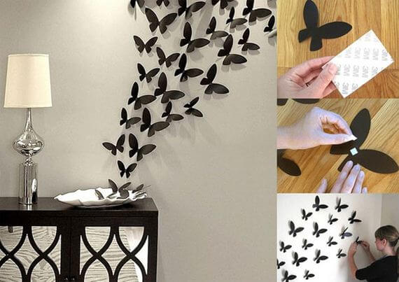 Một vài ý tưởng trang trí cho bức tường thêm độc đáo 50