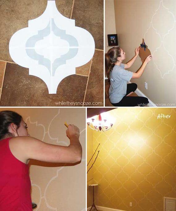 Một vài ý tưởng trang trí cho bức tường thêm độc đáo 35