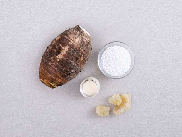 Nấu nhanh chè khoai môn đường phèn giải nhiệt mùa nóng 43 che khoai mon duong phen