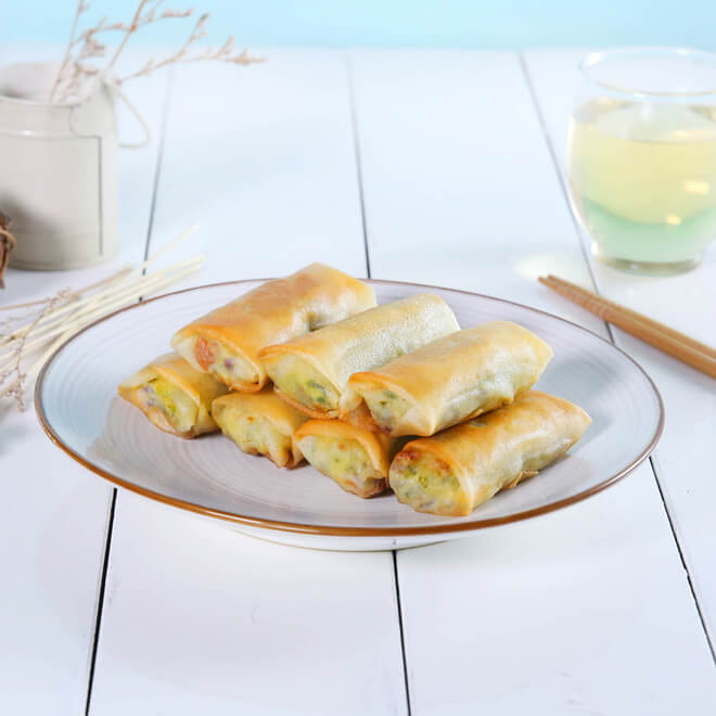 Nem bơ, thịt gà giòn rụm cho bọn trẻ thích mê 45 nem bơ gà