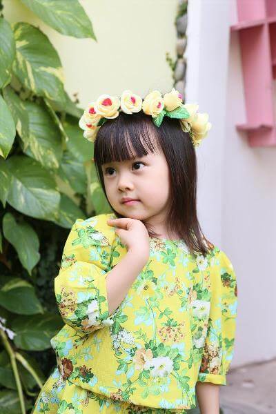 Ngắm ảnh tạo dáng đón xuân cực yêu của các siêu mẫu nhí 31