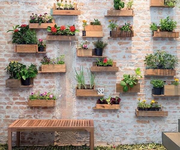 Ngất ngây với 10 kiểu trồng rau siêu đẹp, siêu tiết kiệm diện tích với gỗ pallet 16