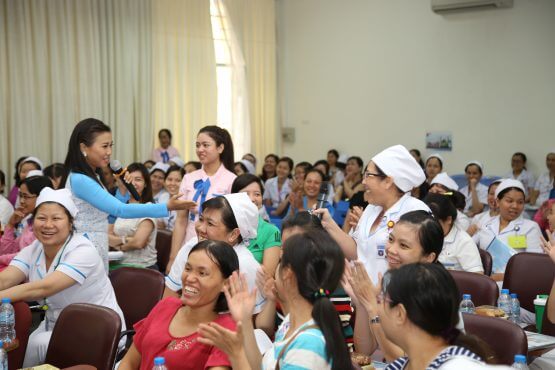 Ngày hội "những lưu ý cho người lần đầu làm mẹ" khép lại với nhiều ấn tượng khó quên 48 hoi thao