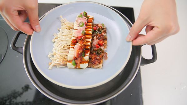 Ngon bổ với nấm kim châm hấp đậu hũ 46 Ngon bổ với nấm kim châm hấp đậu hũ 18