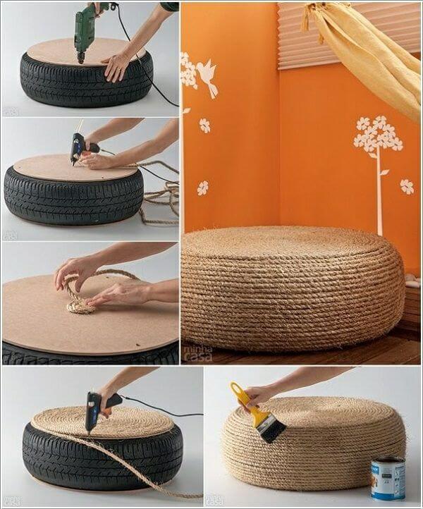 Nhà đẹp vườn xinh nhờ biết cách tái chế chiếc vỏ xe cũ 52 Nhà đẹp vườn xinh nhờ biết cách tái chế chiếc vỏ xe cũ 24