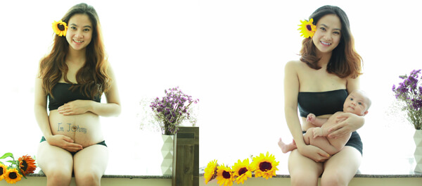 Nhật ký mang thai qua những bức ảnh 44 Nhật ký mang thai 1