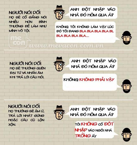 Những biểu hiện của người nói dối, nhìn vào biết ngay 43 Những biểu hiện của người nói dối, nhìn vào biết ngay 15