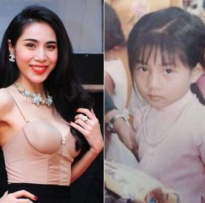 Những bức ảnh tuổi thơ đáng yêu của sao Việt 41 Thủy Tiên