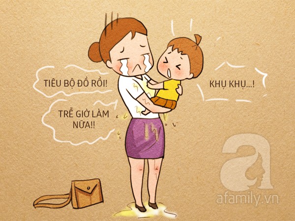 Những tình huống "cười ra nước mắt" chỉ những nhà có con nhỏ mới hiểu 42 Những tình huống "cười ra nước mắt" chỉ những nhà có con nhỏ mới hiểu 14
