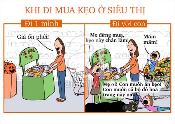 Những tình huống "dỡ khóc dỡ cười" khi làm mẹ 42 Thay đổi khi làm mẹ