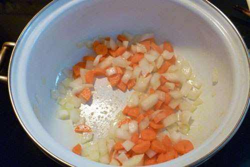 Nui gà xé và rau củ 43 nui gà xé