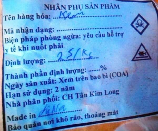 Phát hiện trên 43 tấn măng ngâm tẩm hóa chất 7