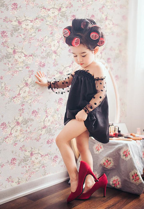 Phiên bản nhí Audrey Hepburn ở Nghệ An khiến các mẹ mê mẩn 58 Phiên bản nhí Audrey Hepburn ở Nghệ An khiến các mẹ mê mẩn 30