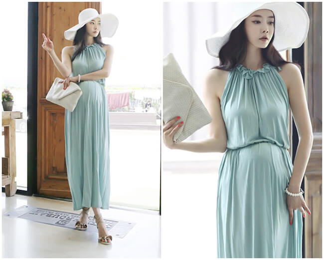 Style đẹp cho bầu trong mùa hè nóng bức 56 vay-max-xi