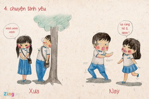 Sự khác biệt của con gái xưa và nay 41 Sự khác biệt của con gái xưa và nay 13